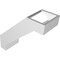 Ekena Millwork 5-in. W x 12-in. D x 12-in. H Burlington Architectural Grade PVC Knee Brace BRCP05X12X12BUR - alternate 2
